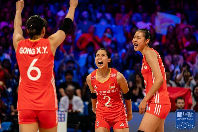 世界女排联赛（阿灵顿站）：中国队胜德国队