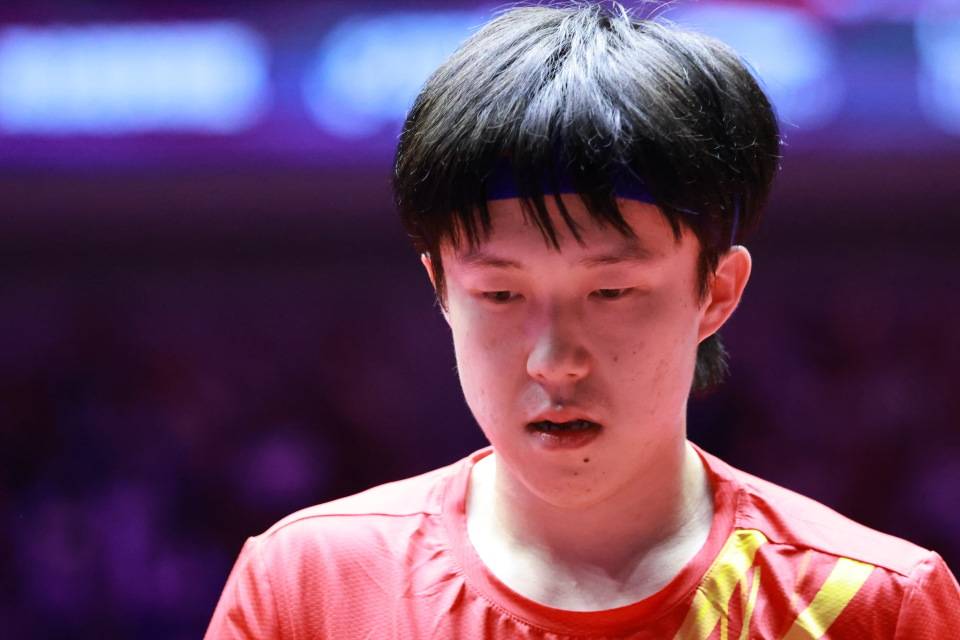 王楚钦谈世界杯输雨果：每次回想起巴西国旗升起的画面，就很痛苦