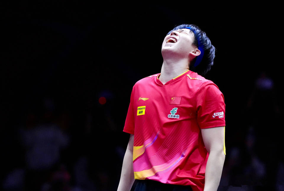 王楚钦谈世界杯输雨果：每次回想起巴西国旗升起的画面，就很痛苦