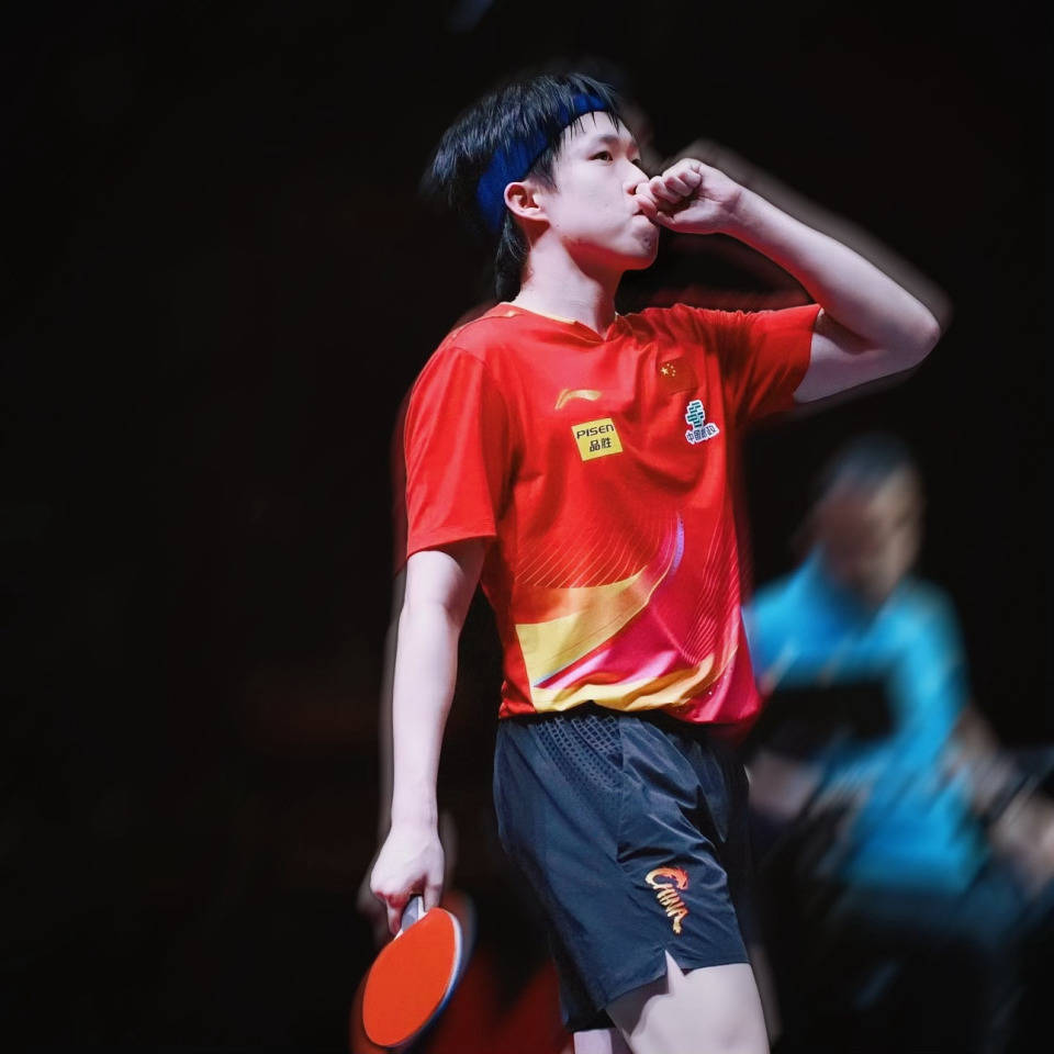 王楚钦谈世界杯输雨果：每次回想起巴西国旗升起的画面，就很痛苦