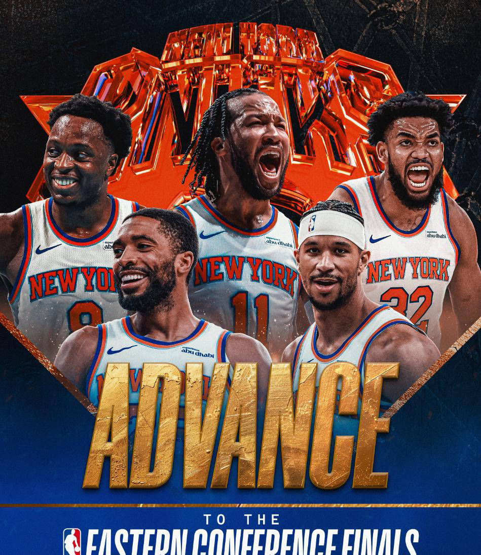 纽约尼克斯晋级东部决赛 引发全美热议