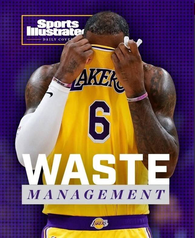 废物管理层!知名媒体声援詹姆斯 抨击湖人在阵容构造上不作为