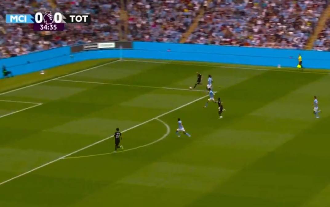 英超战术复盘-热刺是怎么赢的曼城？长传破解高位逼抢